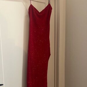 Windsor Sparkling Red Maxi Dress